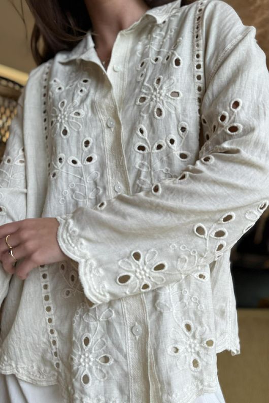 Sienna Shirt Stone /13=